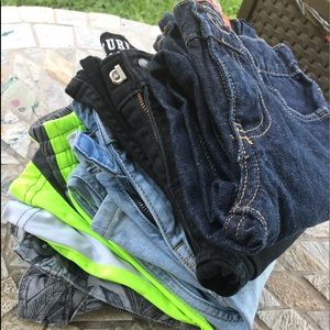 Boys size 7 (one 6) Bundle Jeans and Shorts